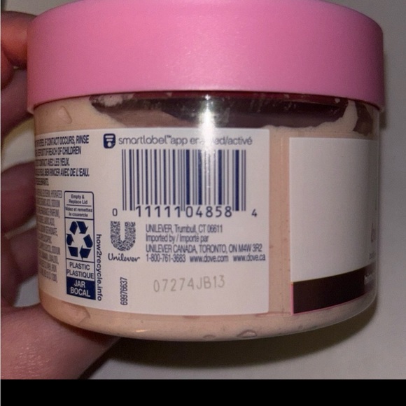 Dove Pink Himalayan Salt & Rose Oil Body Scrub - Picture 3 of 3